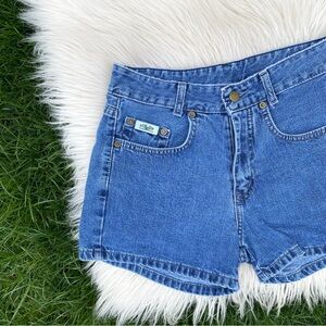 VTG Ron Jon Y2K Blue Denim Women's Shorts 5 / 26